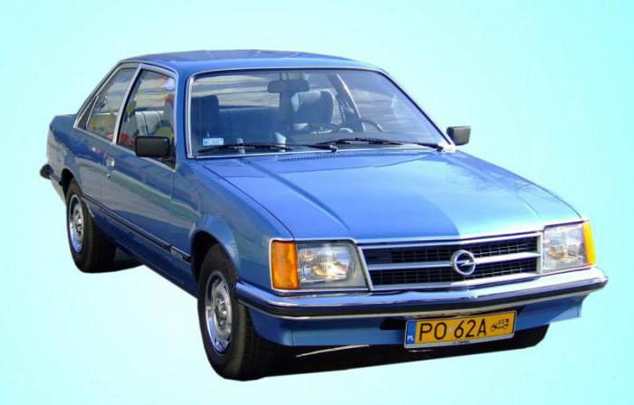 Opis Opel Commodore linije automobila