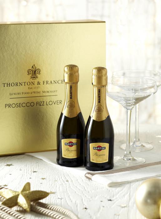 Izaberite, pijte i jedite pjenušavo vino Martini Prosecco