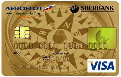 kreditna kartica viza zlato Sberbank