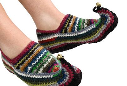 pleteni papuče za početnike