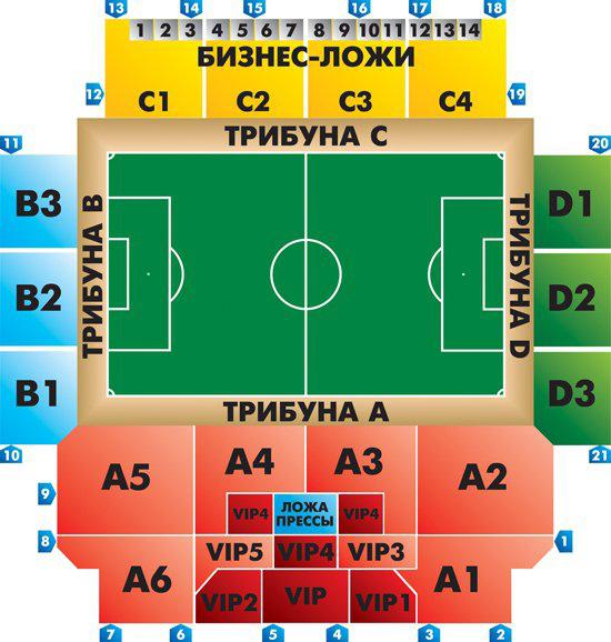 Khimki stadion je najbolji u zemlji!