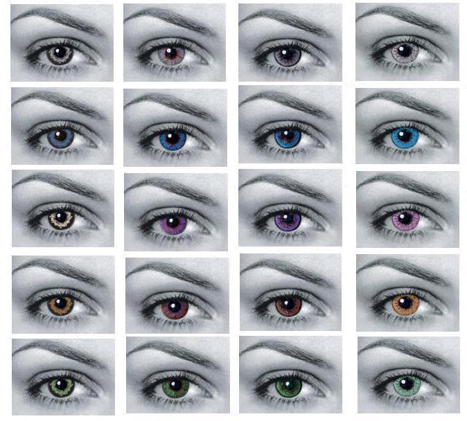 obojene leće pregledima oftalmoloških boja
